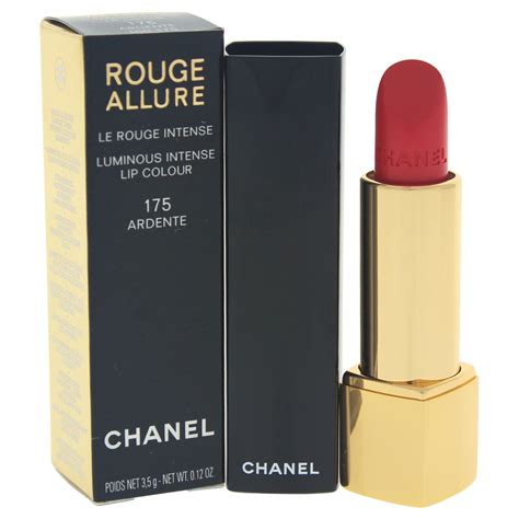 chanel rouge allure 175 ardente|chanel ardente lip dye.